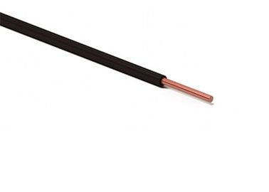 Il cavo termoresistente 0,5 sq.mm H05V2-U ha riparato il composto termoresistente del PVC del conduttore del rame del cavo di collegamenti una bobina da 100 m.